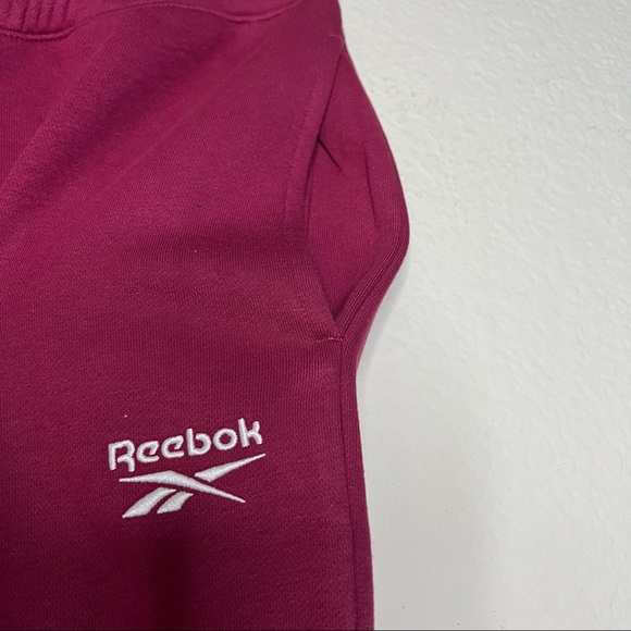 Reebok Women's Standard Fleece Joggers, Punch Berry, X-Small - Picture 4 of 9